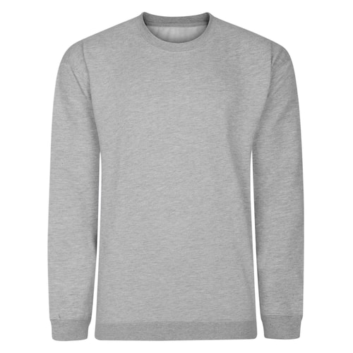 Bigdude Essentials Sweatshirt Grey Marl